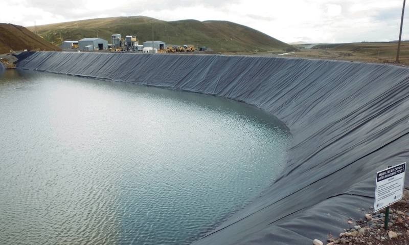 geomembrana hdpe para reservorio de agua